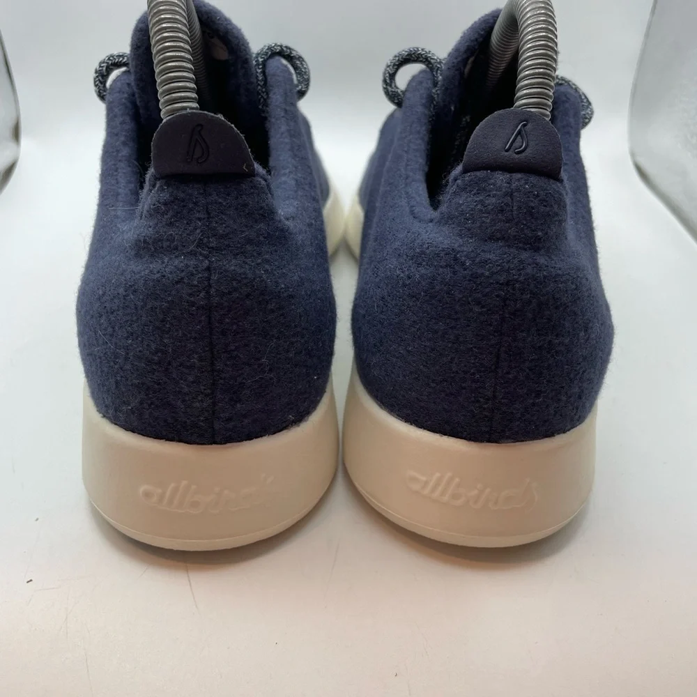 Allbirds Wool Runners blue womens sneakers size 9
